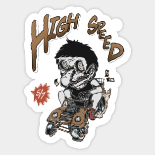 Cassic Rat Hot Rods Vintage Artwork Sticker